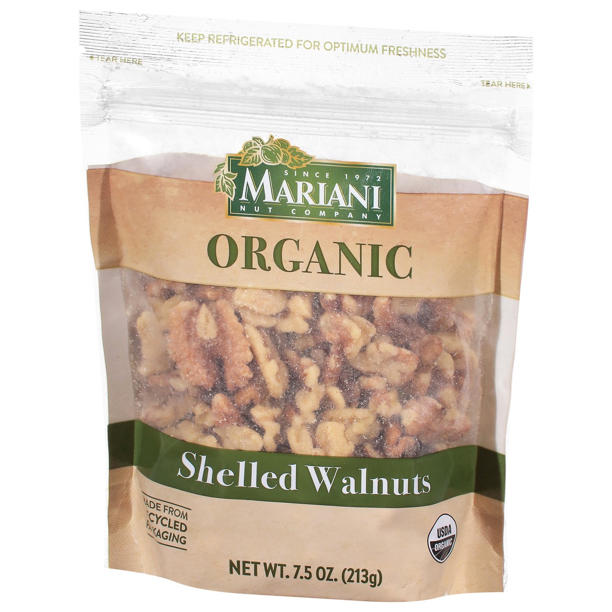 slide 2 of 4, Mariani Organic Shelled Walnuts - 7.5 Oz, 7.5 oz