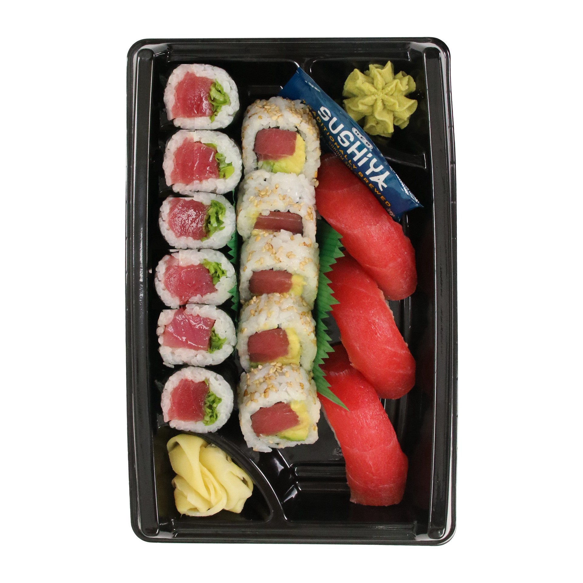 slide 1 of 1, H-E-B Sushiya Tuna Delight Sushi Combo Pack, 11.5 oz