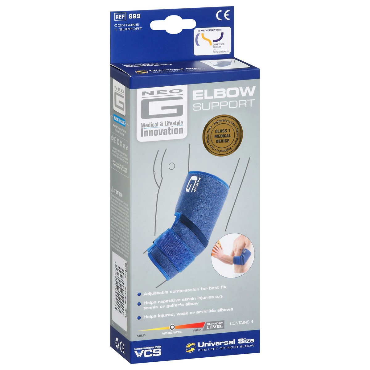 slide 3 of 9, Neo G Elbow Support, Adjustable Size, 1 ct