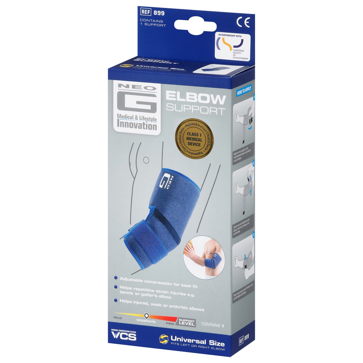 slide 9 of 9, Neo G Elbow Support, Adjustable Size, 1 ct