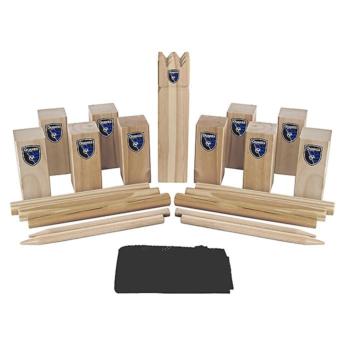 slide 1 of 1, MLS San Jose Earthquakes Kubb Viking Chess Game Set, 1 ct