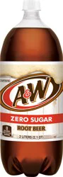 A&W Zero Sugar Root Beer 2 lt Bottle