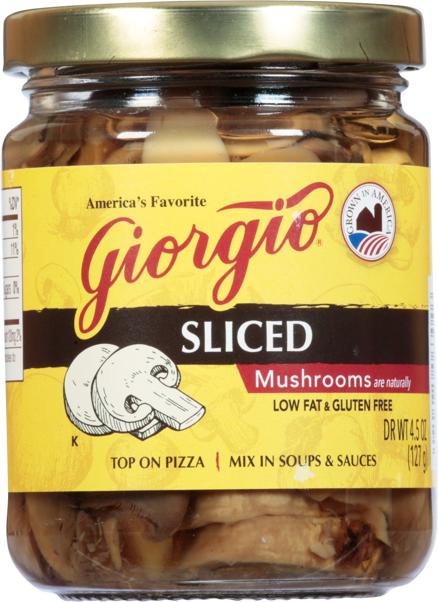 slide 7 of 14, Giorgio Sliced Mushrooms 4.5 oz, 4.5 oz