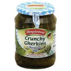 Hengstenberg Savory-Mildly Spiced Crunchy Gherkins Pickles