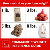 slide 23 of 25, Command Adjustables Repositionable Clips, 6 ct; 1/2 lb
