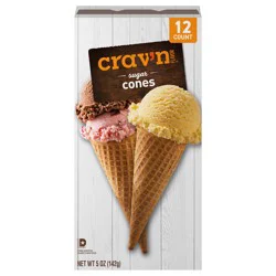 Crav N Flavor Sugar Cones