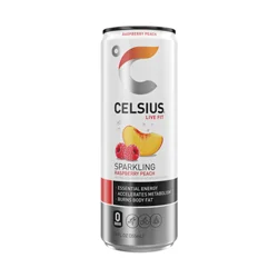 Celsius Raspberry Peach - 12 fl oz