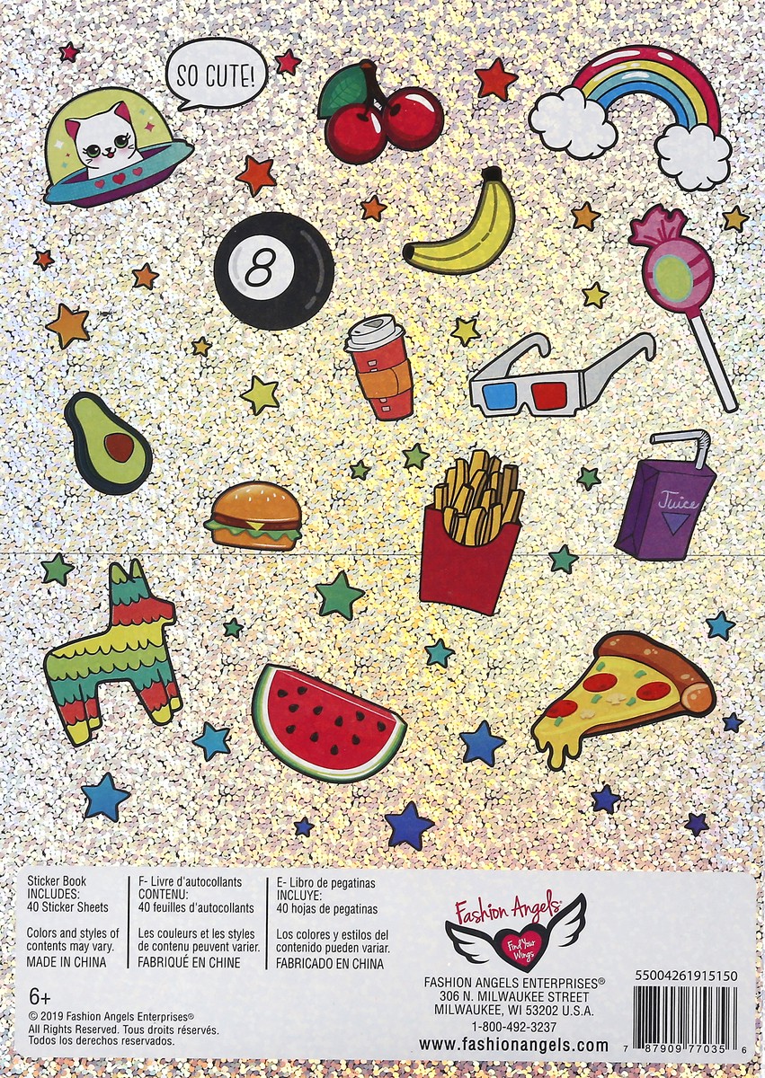 slide 2 of 9, Fashion Angels Series 1 Sticker Book 1 ea, 1 ct