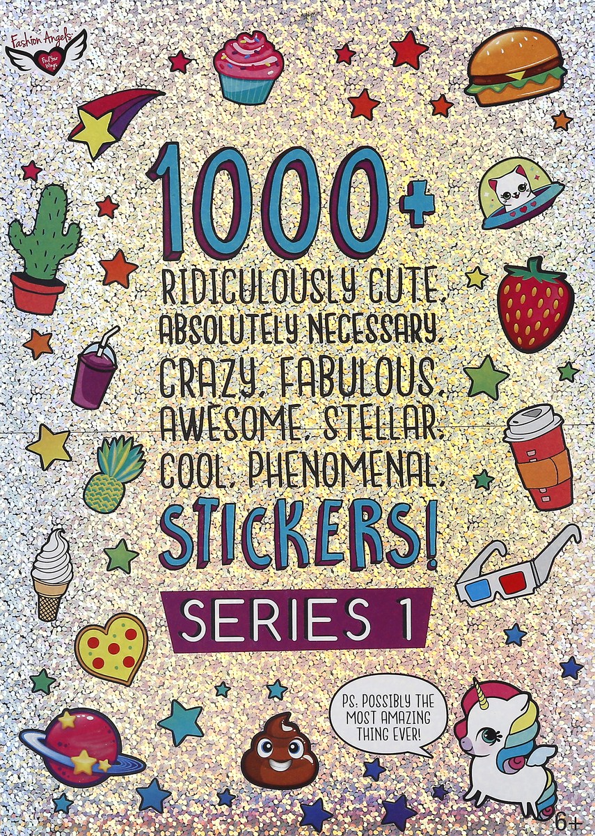 slide 8 of 9, Fashion Angels Series 1 Sticker Book 1 ea, 1 ct