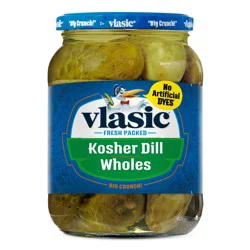 Vlasic Kosher Dill Wholes Pickles 32 fl oz