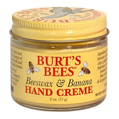 slide 1 of 1, Burt's Bees Beeswax And Banana Hand Creme, 2 oz