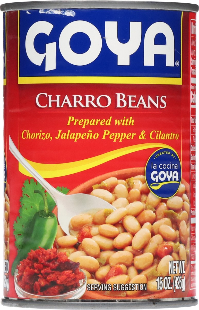 slide 3 of 12, Goya Charro Beans 15 oz, 15 oz