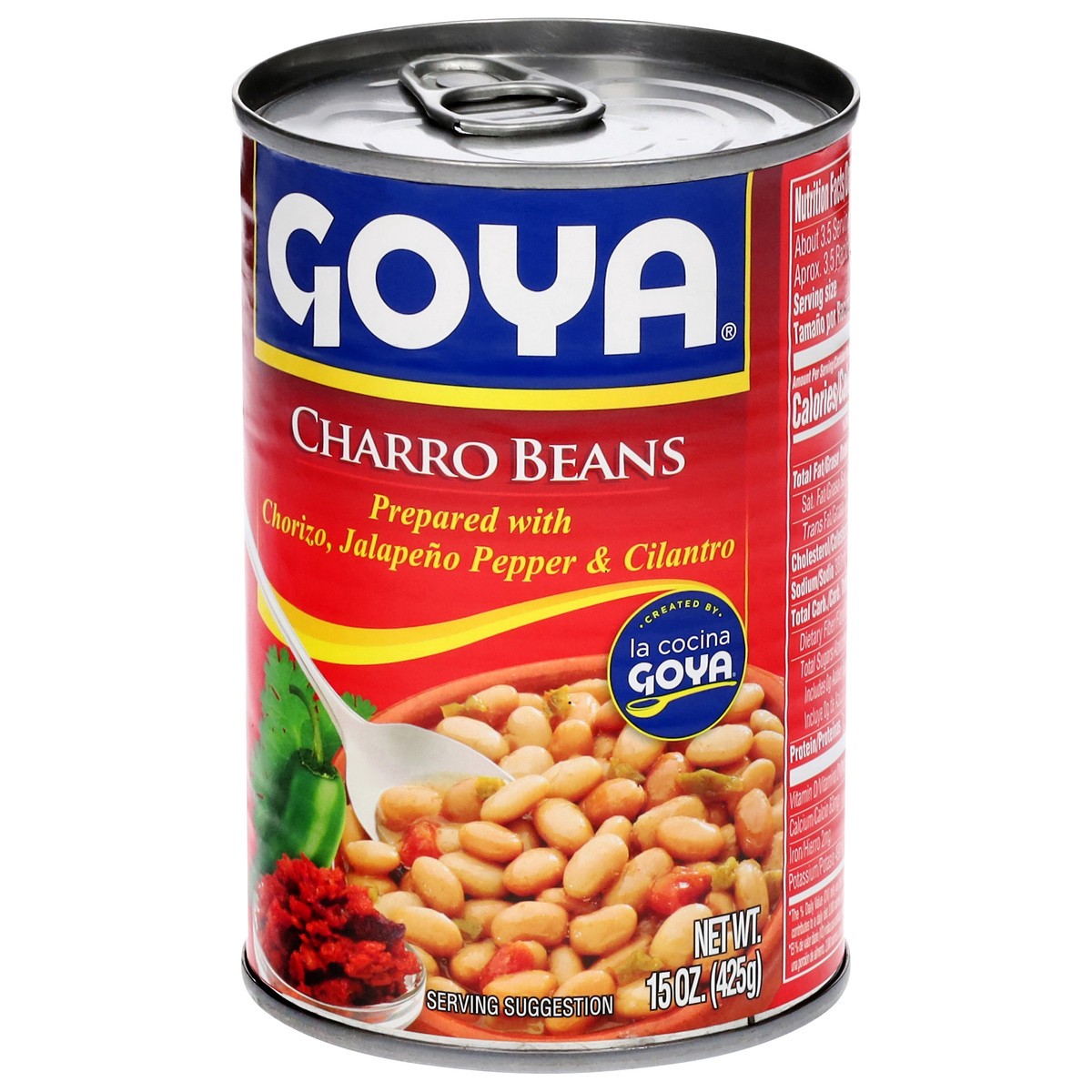 slide 5 of 12, Goya Charro Beans 15 oz, 15 oz