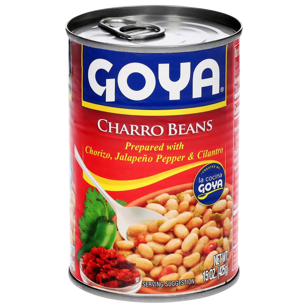 slide 1 of 12, Goya Charro Beans 15 oz, 15 oz