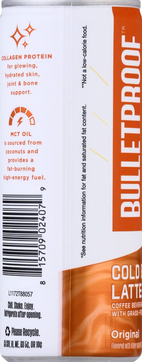 slide 2 of 13, Bulletproof Ready To Drink Coffee Original With Collagen, 8 fl oz