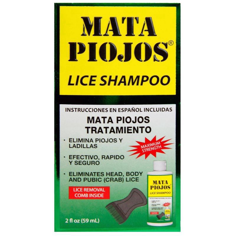 slide 3 of 3, Mata Piojos Medicated Shampoo - 2 fl oz, 2 fl oz