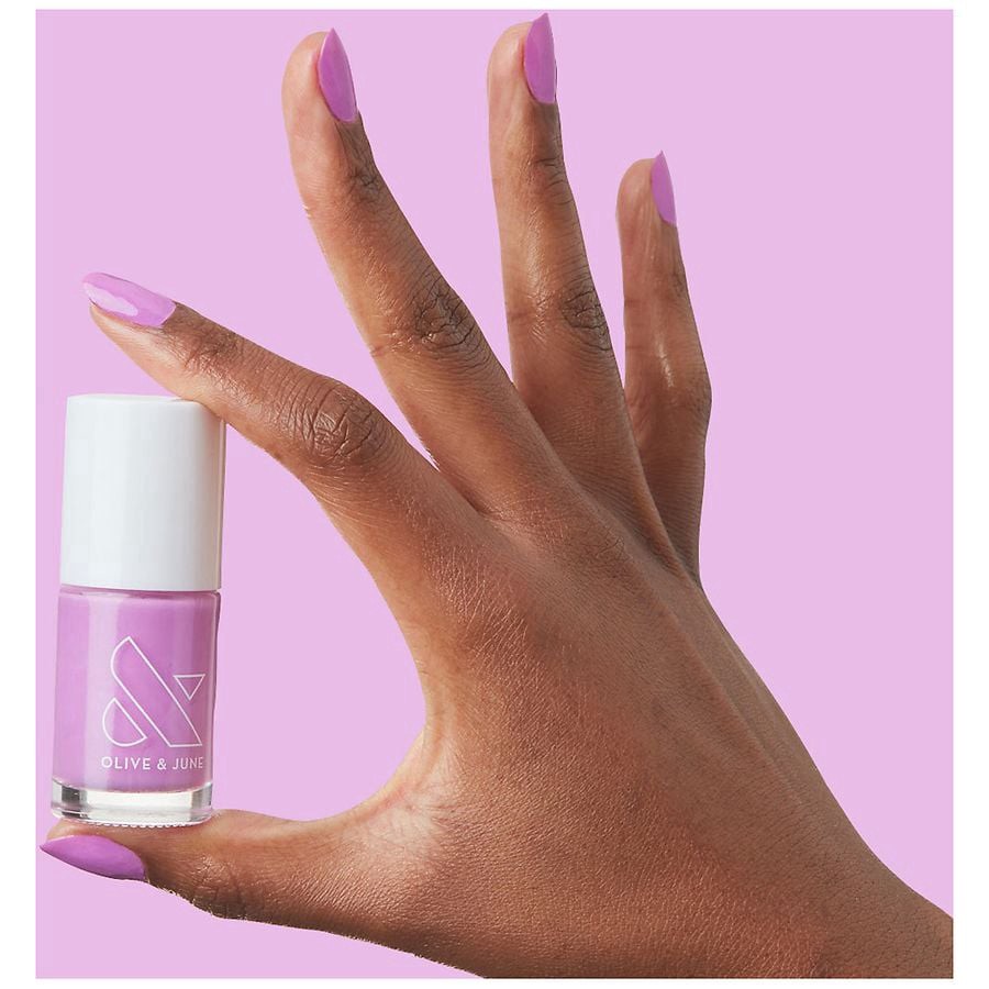 slide 5 of 5, Olive & June Nail Polish - Jam, please, 0.45 fl oz
