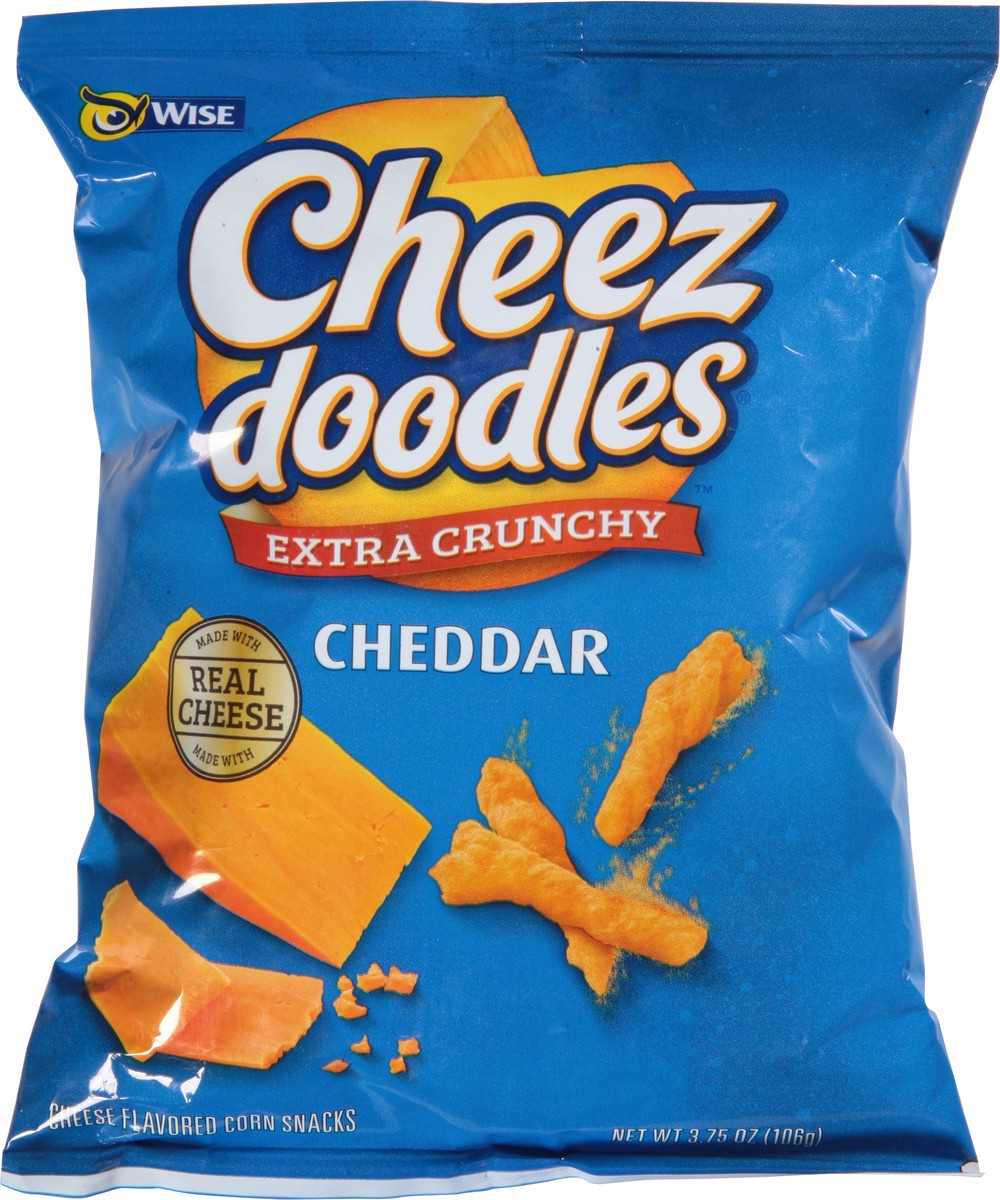 slide 5 of 9, Cheez Doodles Extra Crunchy Cheddar Corn Snacks 3.75 oz, 3.75 oz