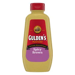Gulden''s Spicy Brown Mustard 12 oz