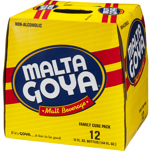 slide 2 of 9, Goya Soda Malta - 12 ct; 12 fl oz, 12 ct; 12 fl oz