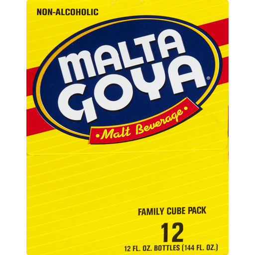 slide 4 of 9, Goya Soda Malta - 12 ct; 12 fl oz, 12 ct; 12 fl oz