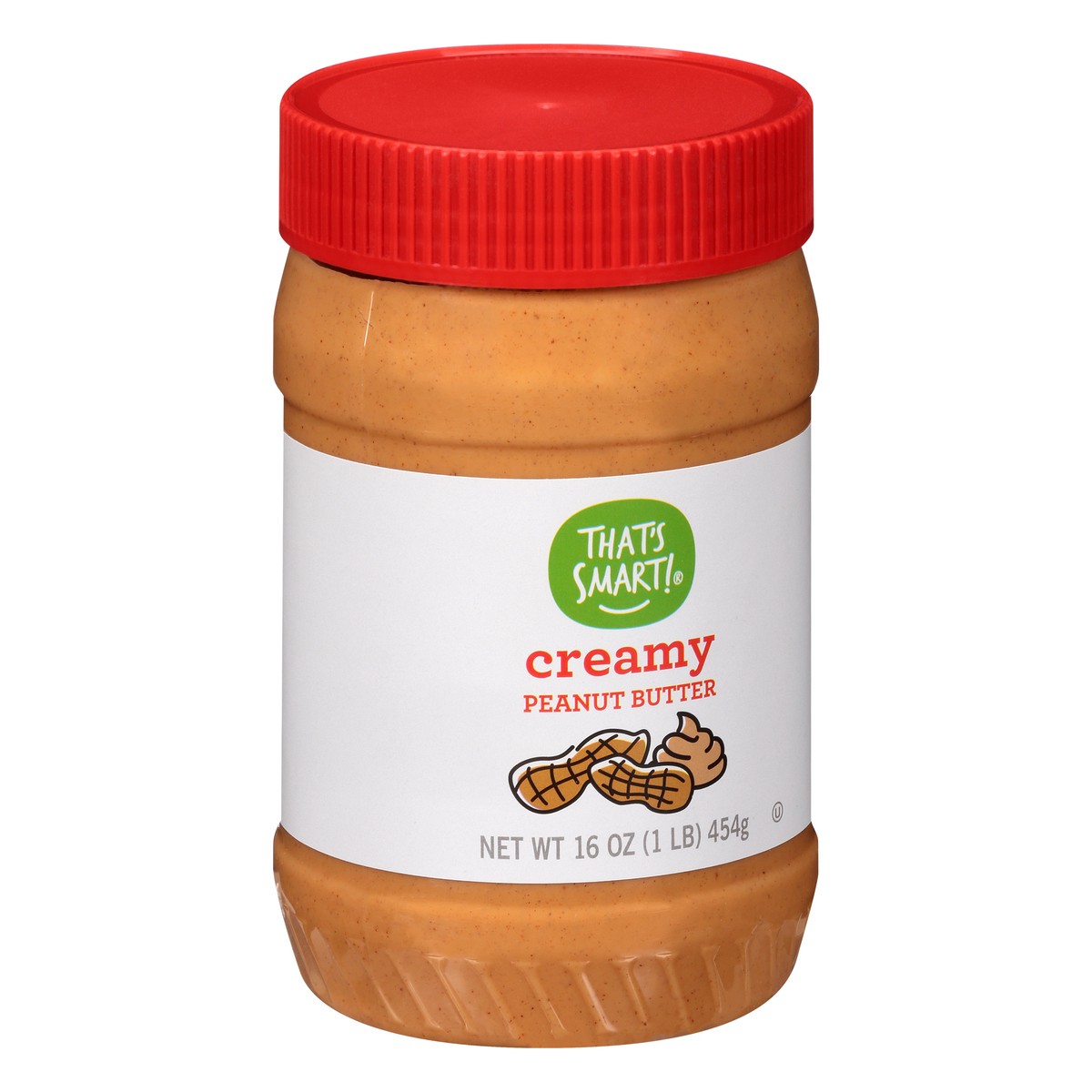 slide 9 of 13, That's Smart! Creamy Peanut Butter 16 oz, 16 oz