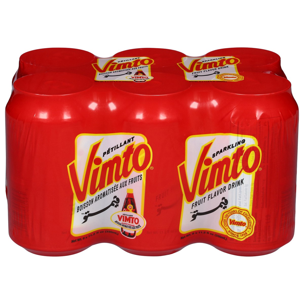 slide 8 of 13, Vimto Sparkling Fruit Flavor Drink - 6 ct, 67.2