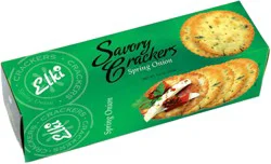 Elki Spring Onion Savory Crackers