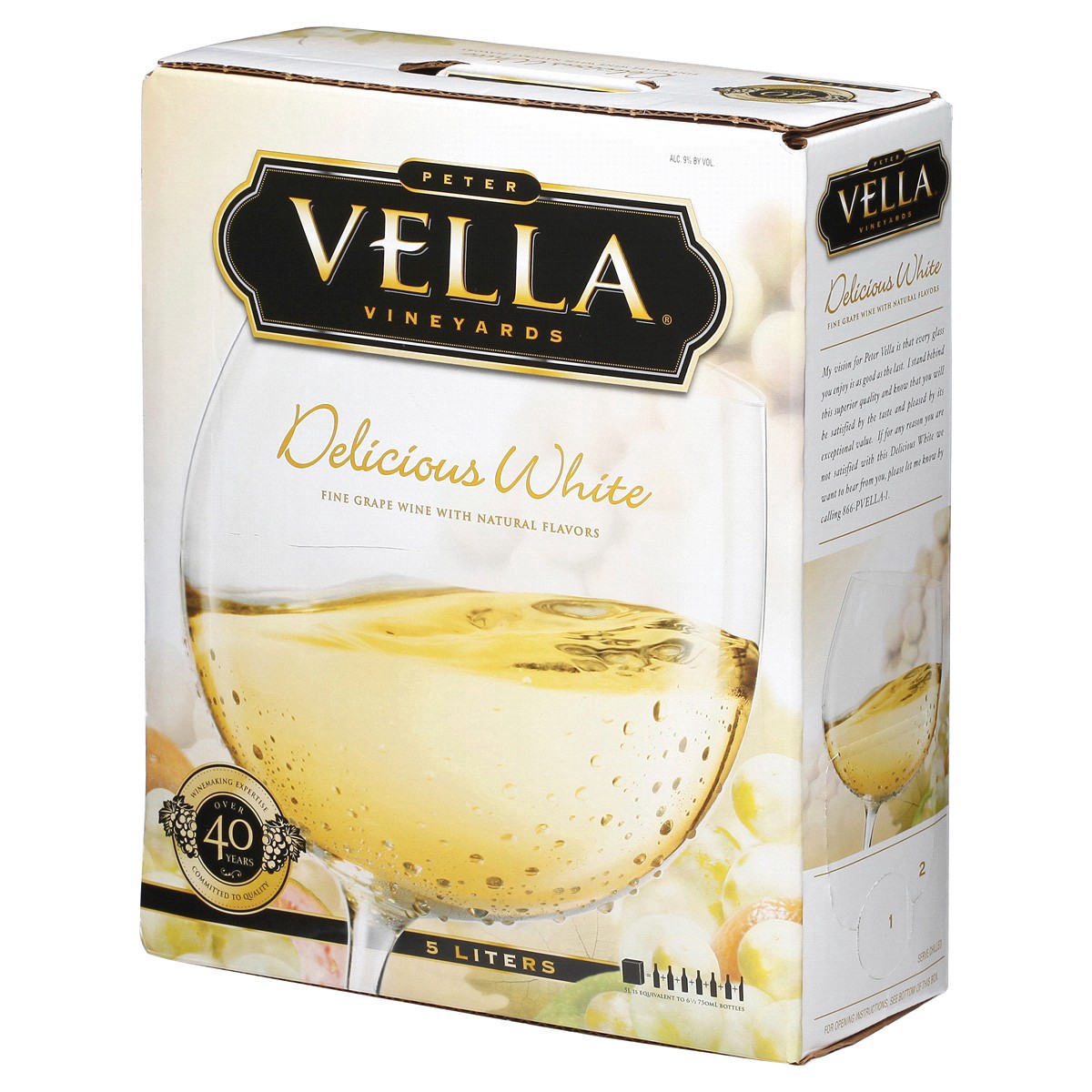 slide 5 of 7, Peter Vella Delicious White Wine, 1 ct
