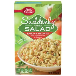 Betty Crocker Suddenly Pasta Salad, Ranch & Bacon, 7.5 oz.