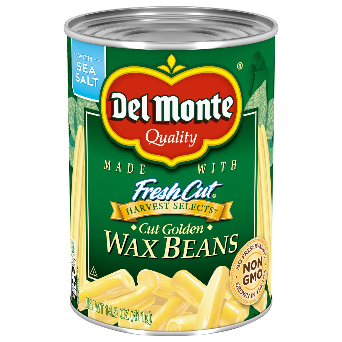 slide 1 of 9, DEL MONTE HARVEST SELECTS Cut Golden Wax Beans 14.5 oz. Can, 14.5 oz