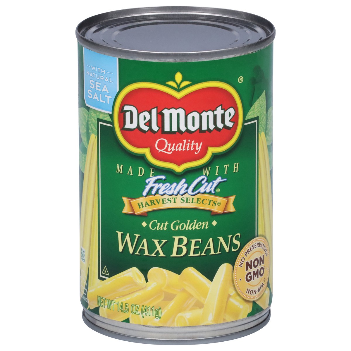 slide 1 of 9, Del Monte Fresh Cut Specialties Cut Golden Wax Beans, 14.5 oz