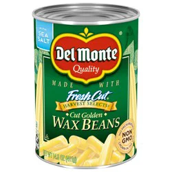 DEL MONTE HARVEST SELECTS Cut Golden Wax Beans 14.5 oz. Can