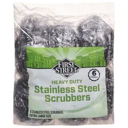 First Street Heavy Duty Stainless Steel Scrubber