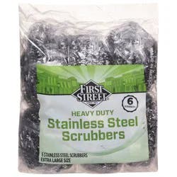 First Street Heavy Duty Stainless Steel Scrubber