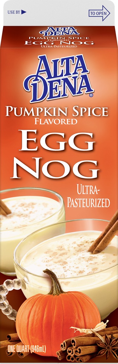 slide 1 of 4, Alta Dena Pumpkin Spice Egg Nog - 32 oz, 32 oz
