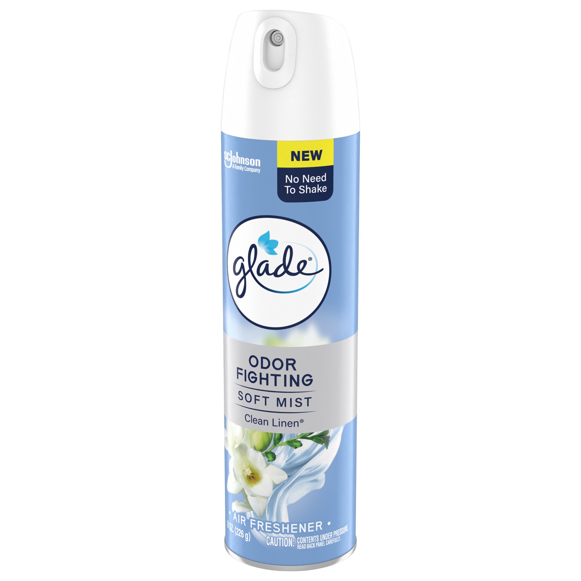 slide 2 of 5, Glade Air Freshener Spray, Clean Linen Scent, 8.3 oz., 8.3 oz