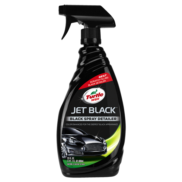 slide 1 of 1, Turtle Wax Jet Black, Black Spray Detailer, 23 oz