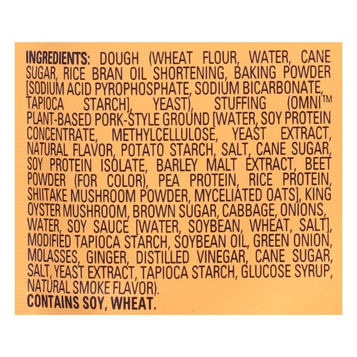 slide 3 of 13, Omni Plant-Based Teriyaki Bao Buns 4 ea, 4 ct