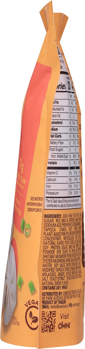 slide 11 of 13, Omni Plant-Based Teriyaki Bao Buns 4 ea, 4 ct