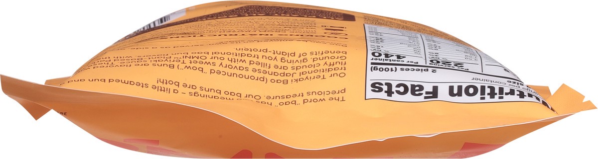 slide 2 of 13, Omni Plant-Based Teriyaki Bao Buns 4 ea, 4 ct