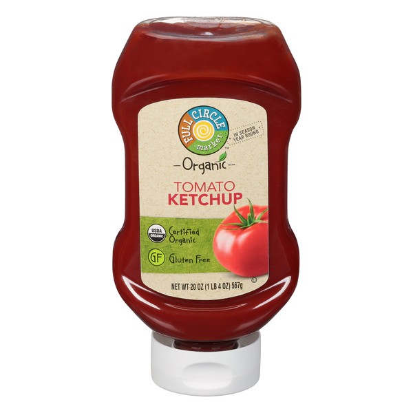 slide 1 of 6, Full Circle Market Organic Tomato Ketchup - 20 oz, 20 oz