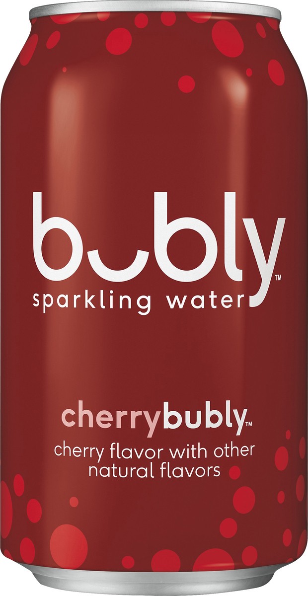 slide 4 of 7, bubly Cherry Sparkling Water 12 oz, 12 oz