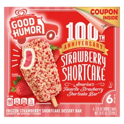 Good Humor Ice Cream & Frozen Desserts Strawberry Shortcake Bar