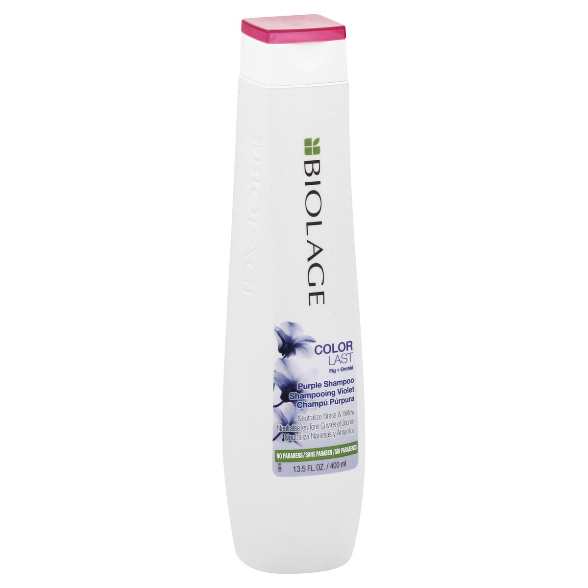 slide 5 of 12, Biolage ColorLast Fig + Orchid Purple Shampoo 13.5 oz, 13.5 oz