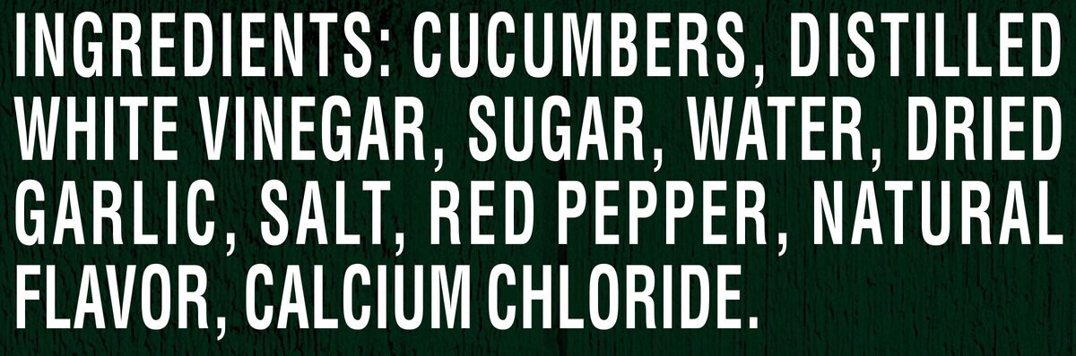 slide 8 of 8, Heinz Spicy Garlic Pickle Chips with Garlic & Red Pepper, 16 fl oz Jar, 16 fl oz