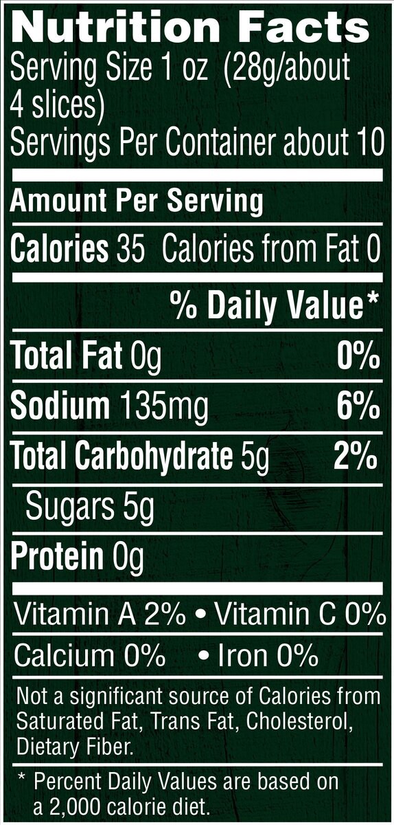 slide 4 of 8, Heinz Spicy Garlic Pickle Chips with Garlic & Red Pepper, 16 fl oz Jar, 16 fl oz