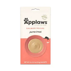 Applaws Puree Treat - Grain Free, Lickable Treat, 6 Count