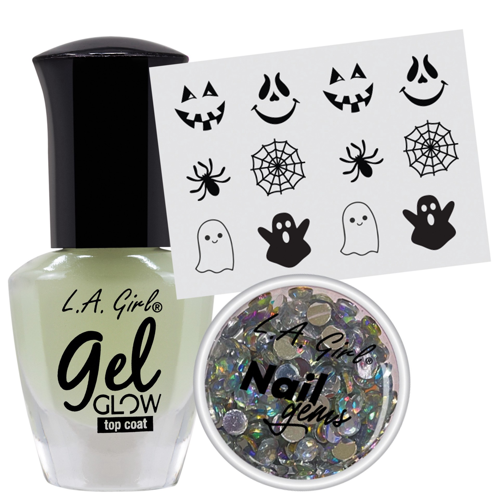 slide 1 of 1, L.A. Girl Nail Kit, Creepy Cute, 0.14 oz