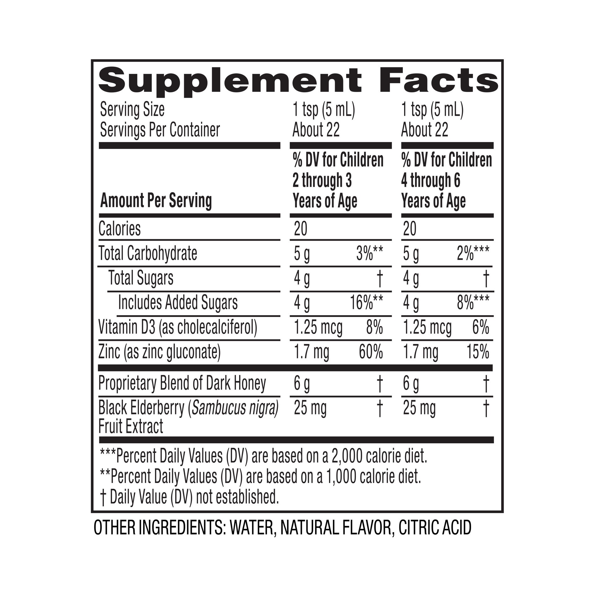 slide 5 of 5, Zarbee's Naturals Children's Daytime Cough Syrup + Immune, Natural Mixed Berry Flavor, 4 Fl. Oz, 4 fl oz
